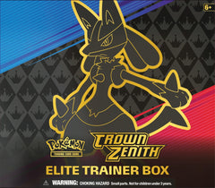 Sword & Shield: Crown Zenith - Elite Trainer Box | Galaxy Games LLC