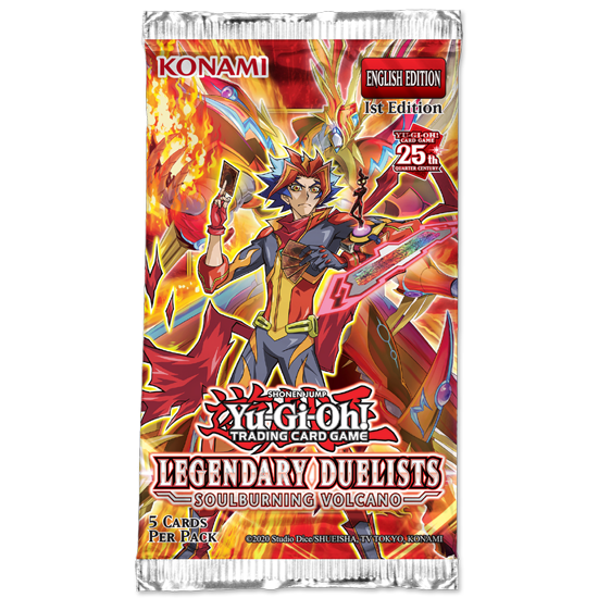 Legendary Duelists: Soulburning Volcano Booster Pack | Galaxy Games LLC