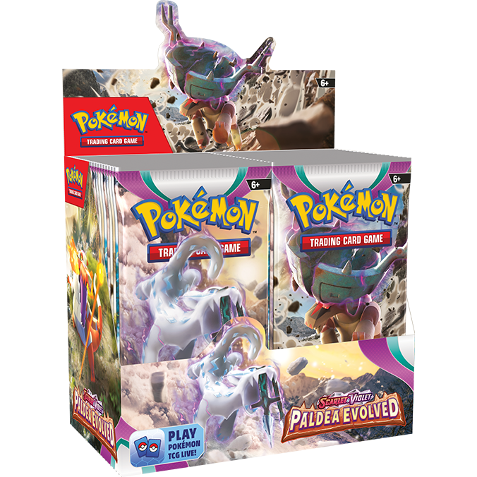 Pokémon TCG: Scarlet & Violet—Paldea Evolved Booster Box | Galaxy Games LLC