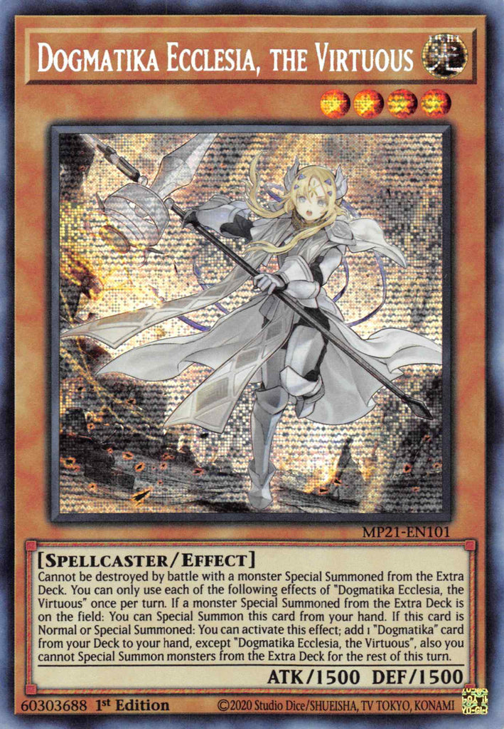 yugioh dogmatika cards Dogmatika Maximus [MP21-EN105] Ultra Rare main image 0
