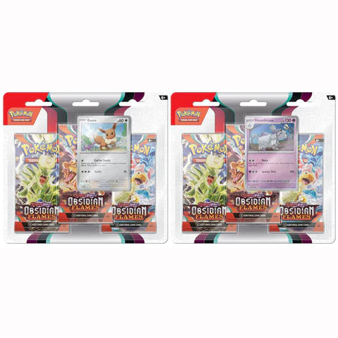 Obsidian Flames 3 Pack Blister | Galaxy Games LLC