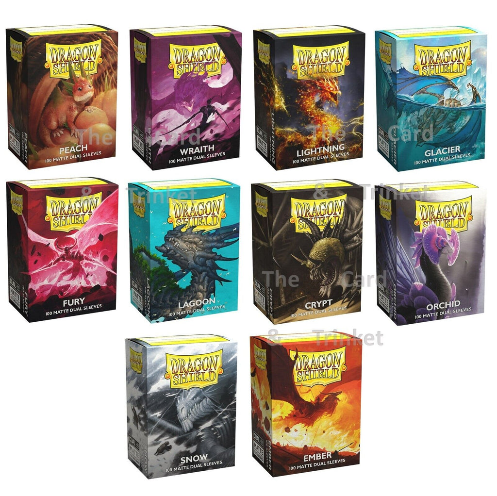 Dragon Shield Dual Matte Sleeves - Glacier Dragon Shield Dual Matte Sleeves - Glacier