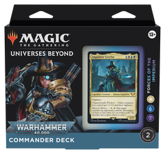 Warhammer 40,000 - Commander Deck (Forces of the Imperium) | Galaxy Games LLC