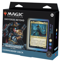 Warhammer 40,000 - Commander Deck (Forces of the Imperium) | Galaxy Games LLC