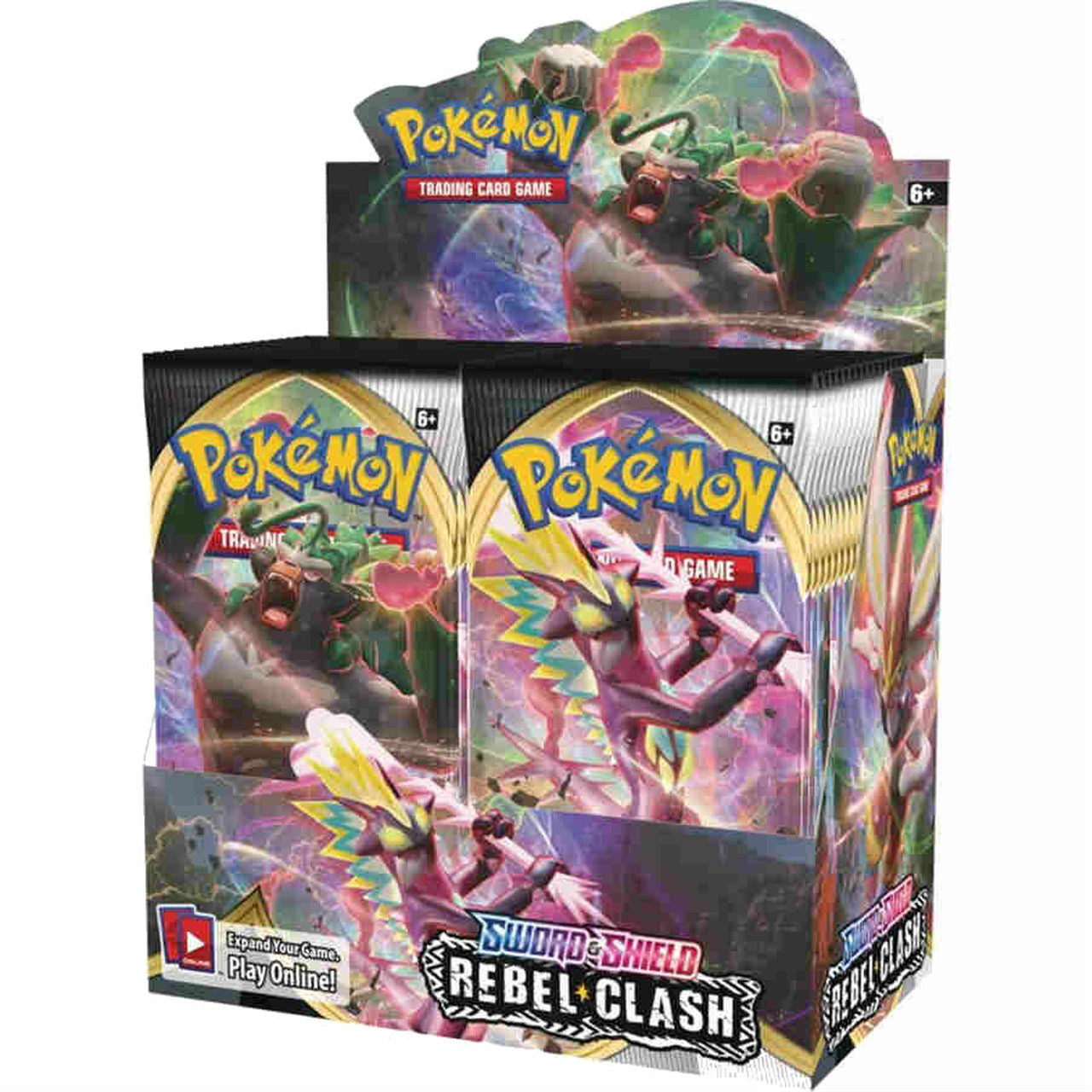 Sword and Shield Rebel Clash Booster Box | Galaxy Games LLC