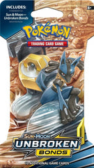 POKÉMON TCG Sun & Moon Unbroken Bonds Blister | Galaxy Games LLC