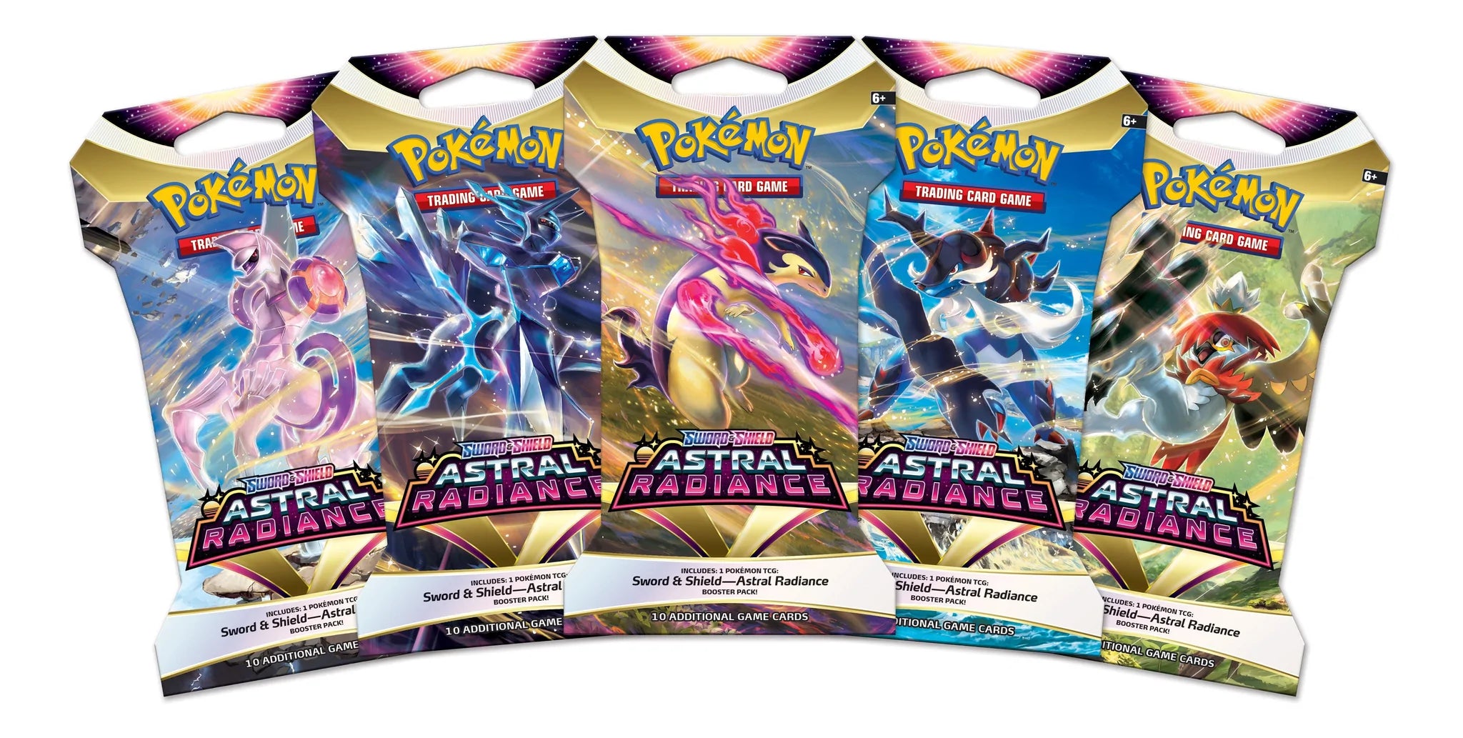 Astral Radiance Sleeved Booster Pack - SWSH10 | Galaxy Games LLC