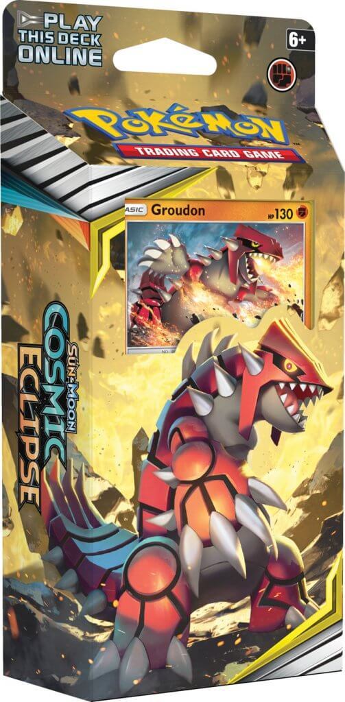 POKÉMON TCG Cosmic Eclipse Theme Deck Groudon | Galaxy Games LLC