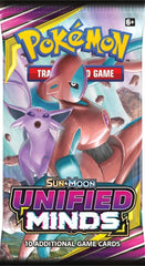 POKÉMON TCG Unified Minds Booster | Galaxy Games LLC