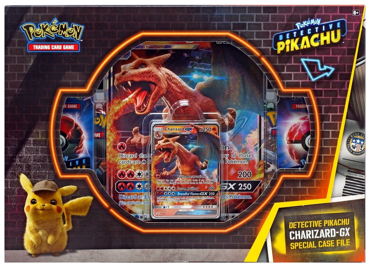 Detective Pikachu Charizard GX Case File | Galaxy Games LLC