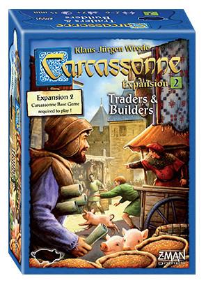 Carcassonne Expansion 2 Traders & Builders | Galaxy Games LLC