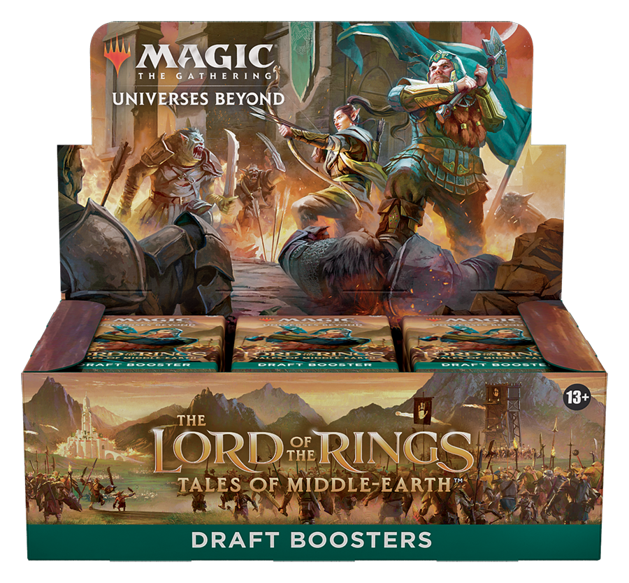 The Lord of the Rings: Tales of Middle-earth - Draft Booster Box | Galaxy Games LLC