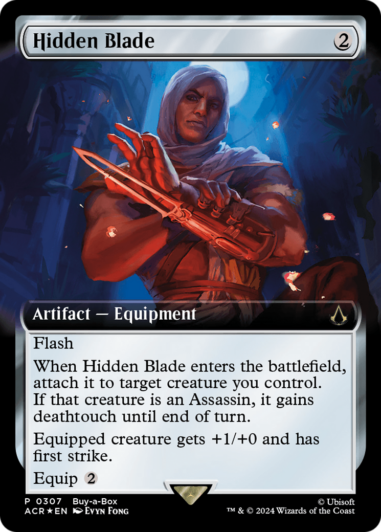 Hidden Blade (Extended Art) [Assassin's Creed Promos] | Galaxy Games LLC