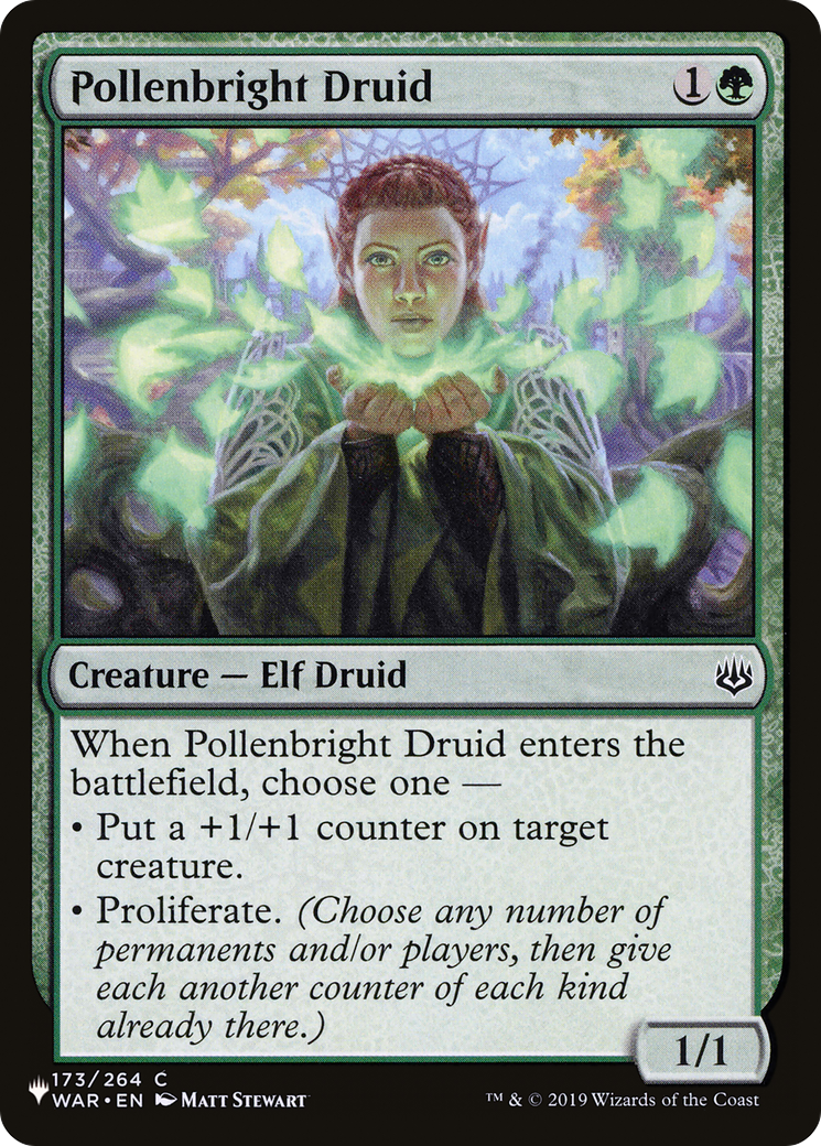 Pollenbright Druid [The List] | Galaxy Games LLC