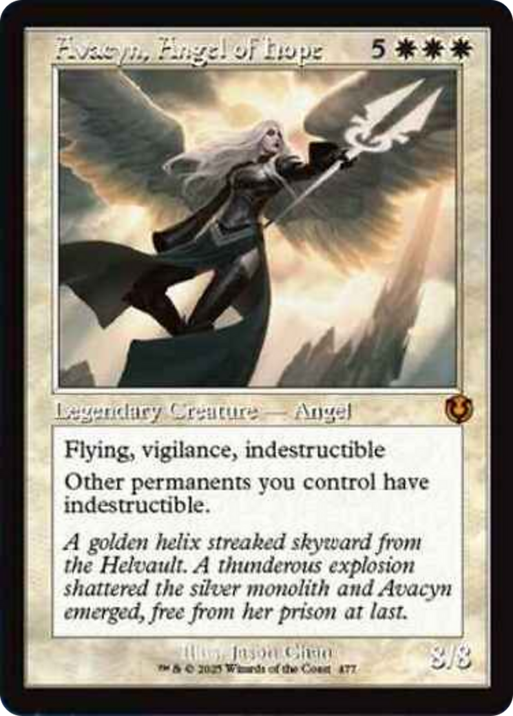 Avacyn, Angel of Hope (Retro Frame) [Innistrad Remastered] | Galaxy Games LLC