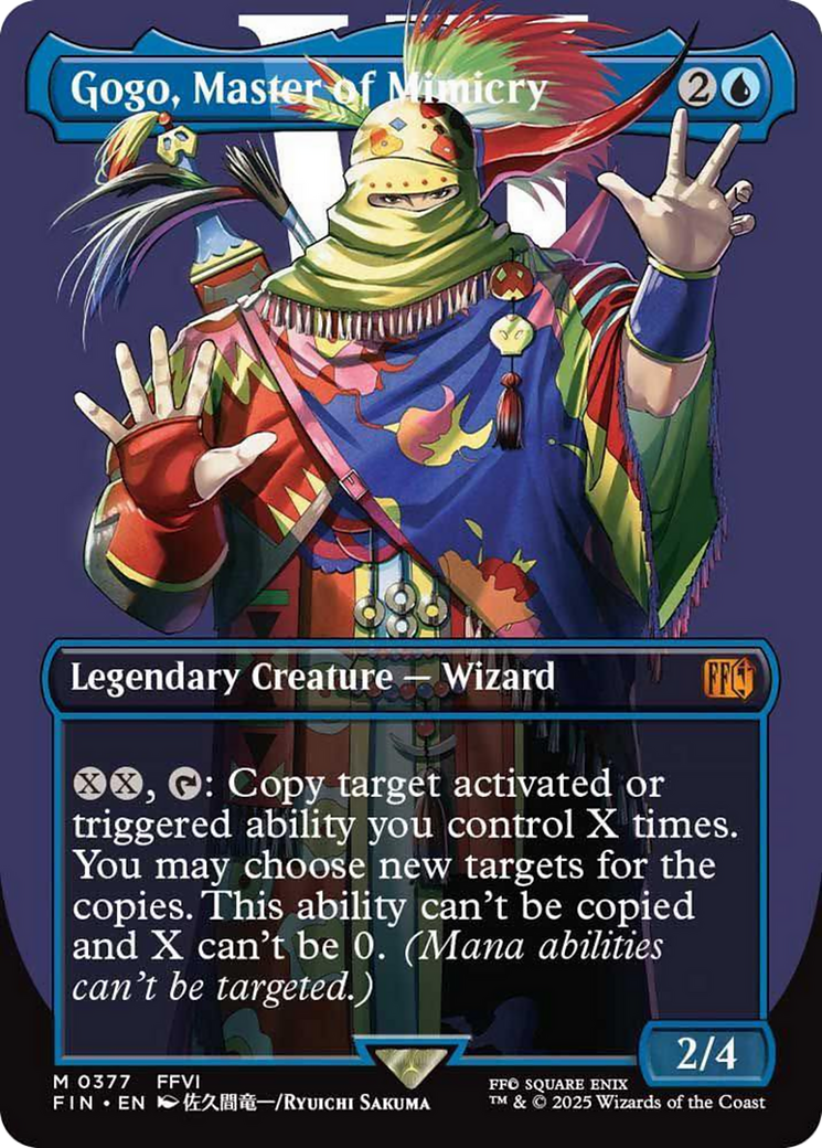 Gogo, Master of Mimicry (Borderless) [FINAL FANTASY] | Galaxy Games LLC