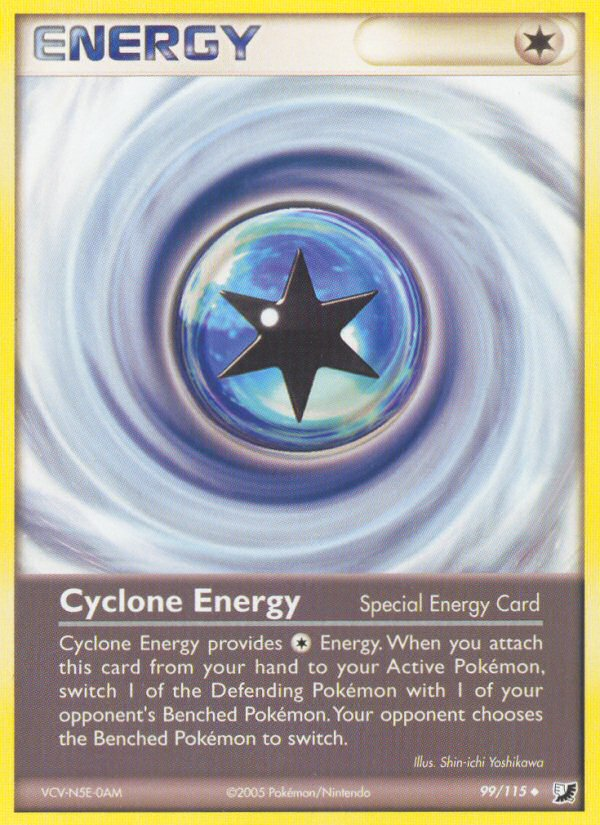 Cyclone Energy (99/115) [EX: Unseen Forces] | Galaxy Games LLC