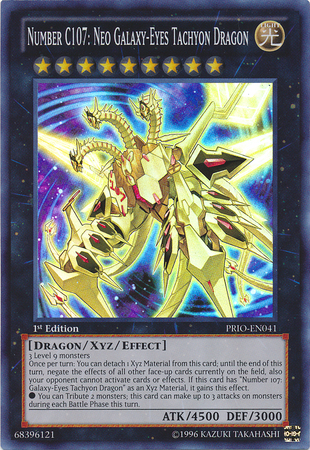 Number C107: Neo Galaxy-Eyes Tachyon Dragon [PRIO-EN041] Ultimate Rare | Galaxy Games LLC