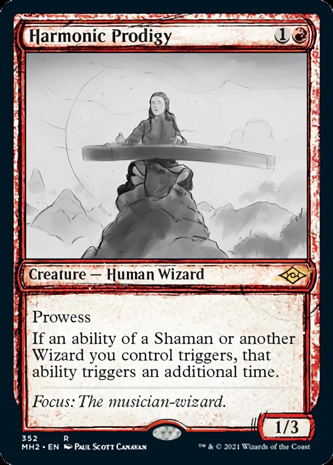 Harmonic Prodigy (Sketch) [Modern Horizons 2] | Galaxy Games LLC