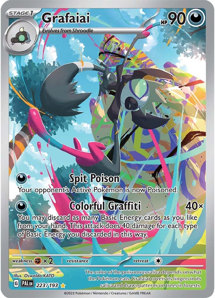 Grafaiai (223/193) [Scarlet & Violet: Paldea Evolved] | Galaxy Games LLC