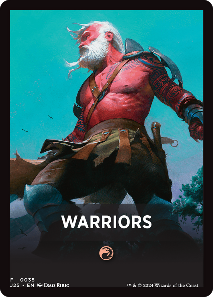 Warriors Theme Card [Foundations Jumpstart Front Cards] | Galaxy Games LLC