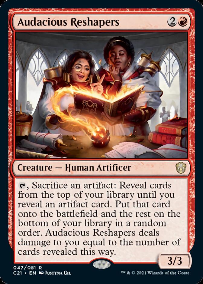 Audacious Reshapers [Commander 2021] | Galaxy Games LLC