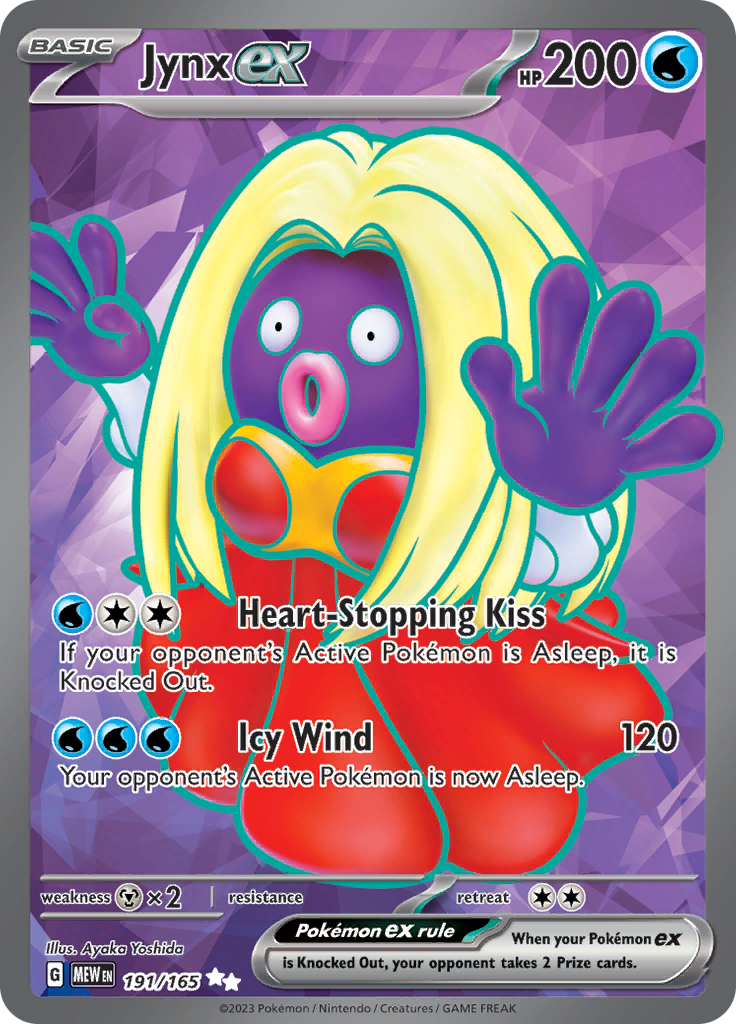 Jynx ex (191/165) [Scarlet & Violet 151] | Galaxy Games LLC