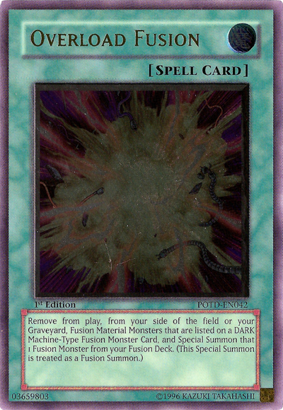Yu-Gi-Oh! - Overload Fusion (POTD-EN042) - Power of the Duelist - 1st Edition - Rare Yu-Gi-Oh! - Overload Fusion (POTD-EN042) - Power of the Duelist - 1st Edition - Rare