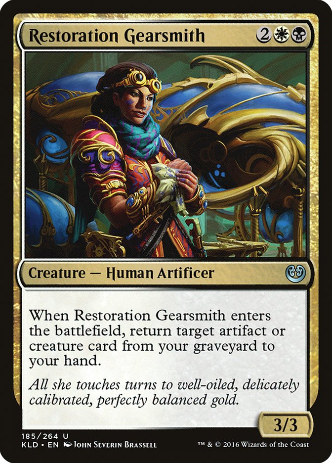 Restoration Gearsmith [Kaladesh] | Galaxy Games LLC