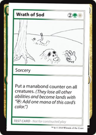 Wrath of Sod (2021 Edition) [Mystery Booster Playtest Cards] | Galaxy Games LLC