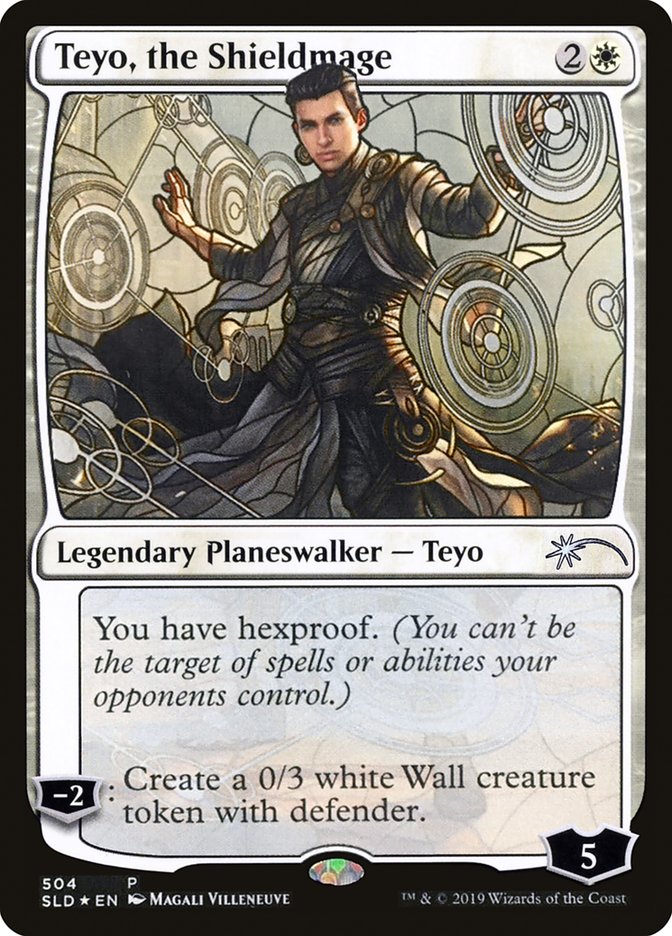 Teyo, the Shieldmage (Stained Glass) [Secret Lair Drop Promos] | Galaxy Games LLC