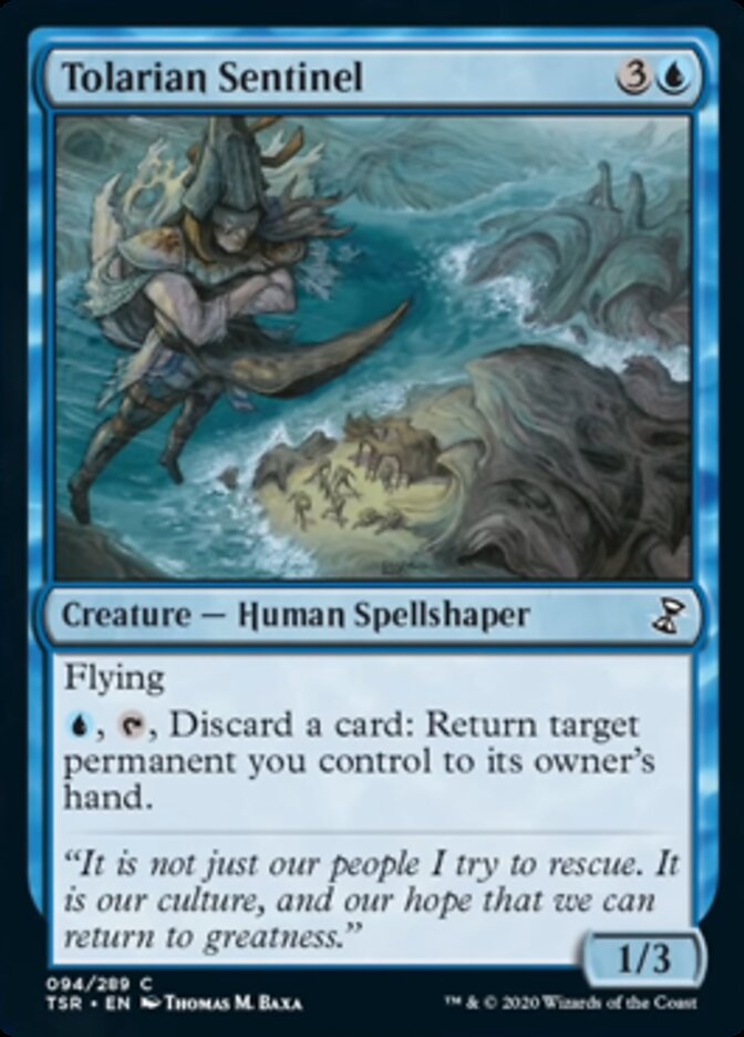 Tolarian Sentinel [Time Spiral Remastered] | Galaxy Games LLC