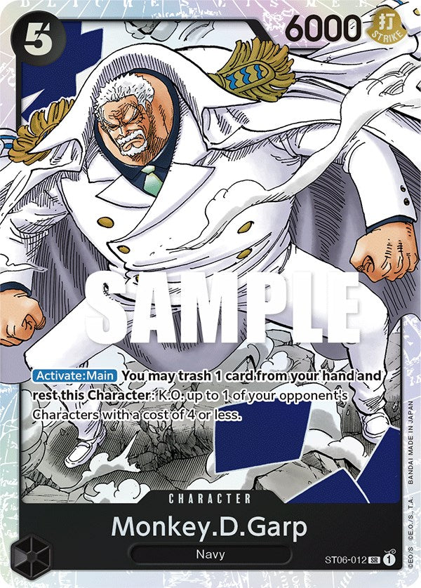Monkey.D.Garp [Starter Deck: Absolute Justice] | Galaxy Games LLC
