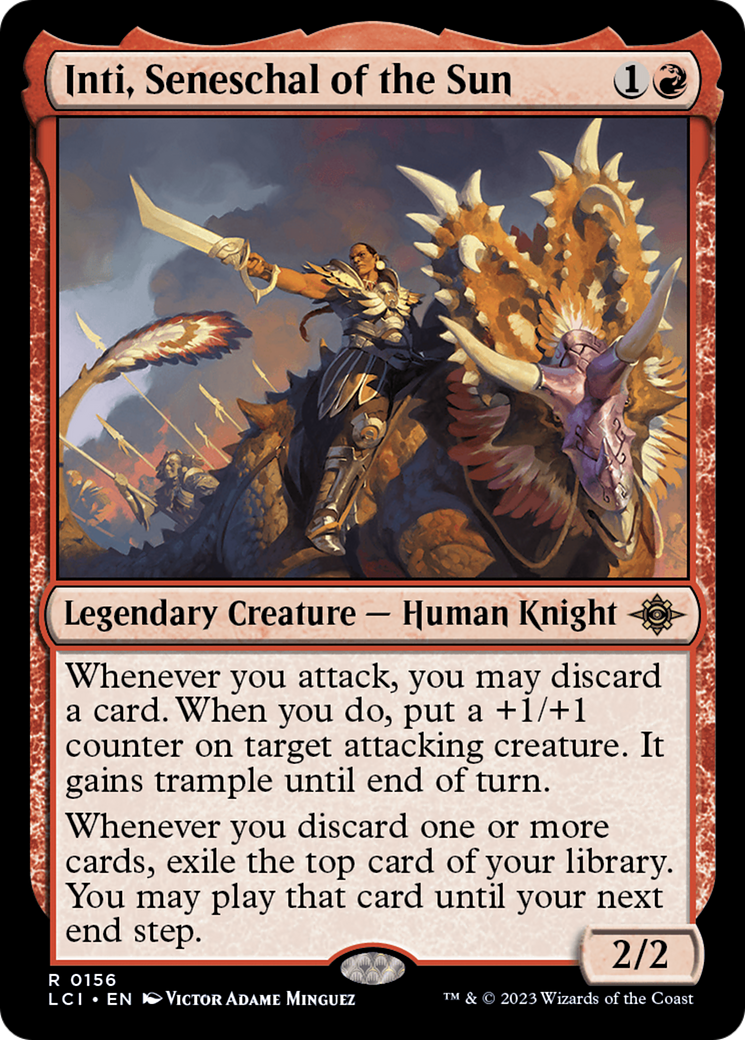 Inti, Seneschal of the Sun [The Lost Caverns of Ixalan] | Galaxy Games LLC