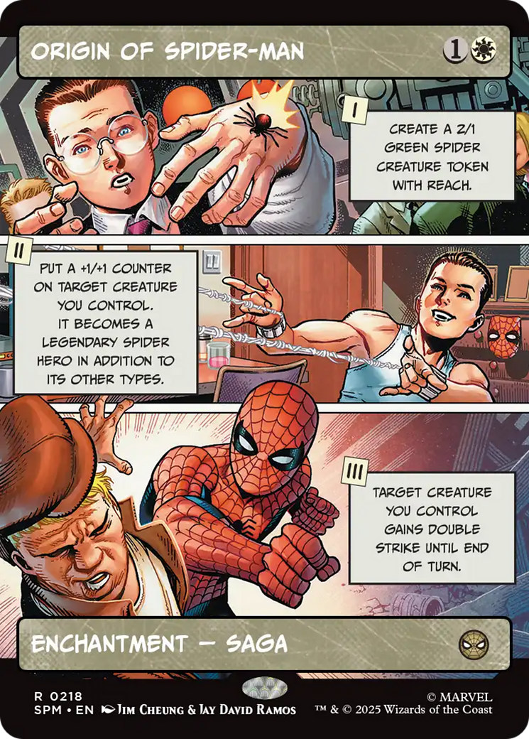 Origin of Spider-Man (Borderless) [Marvel's Spider-Man] | Galaxy Games LLC