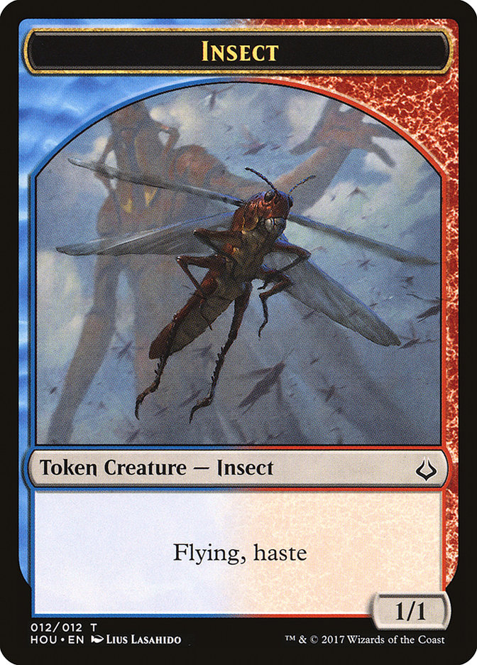 Dreamstealer // Insect Double-Sided Token [Hour of Devastation Tokens] | Galaxy Games LLC