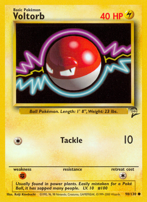 Voltorb (98/130) [Base Set 2] | Galaxy Games LLC