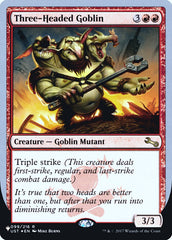 Three-Headed Goblin (Unfinity Foil Edition) [The List] | Galaxy Games LLC