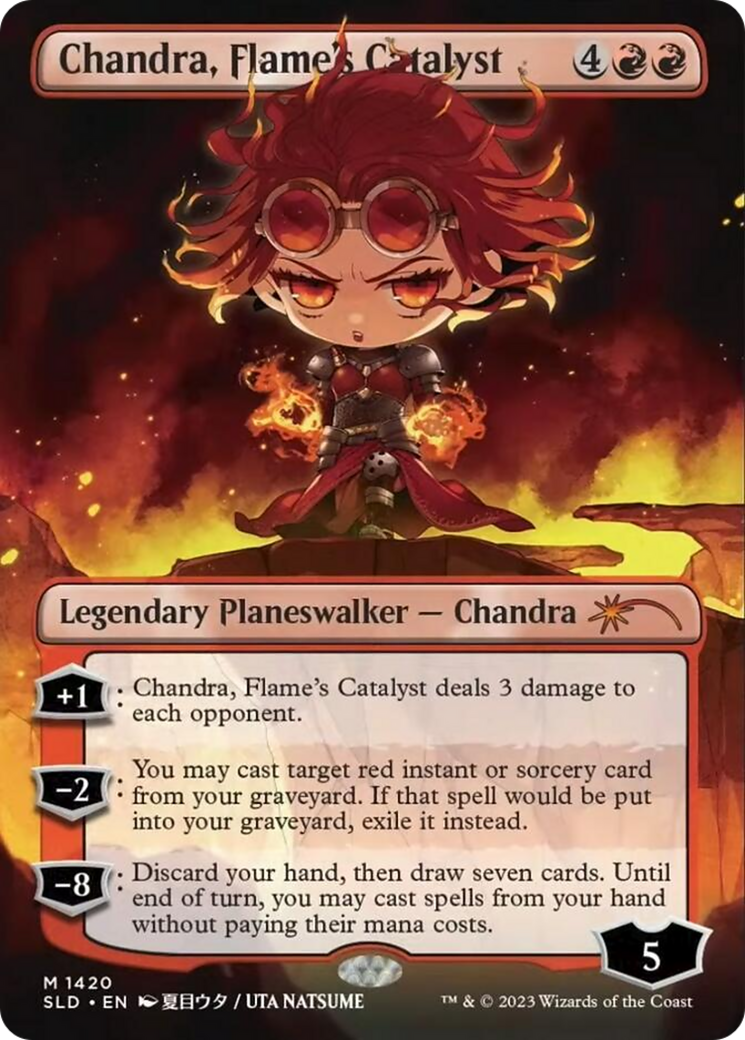 Chandra, Flame's Catalyst (Rainbow Foil) [Secret Lair Drop Series] | Galaxy Games LLC
