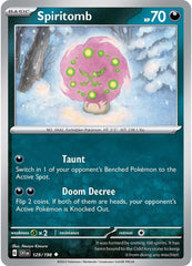 Spiritomb (129/198) [Scarlet & Violet: Base Set] | Galaxy Games LLC