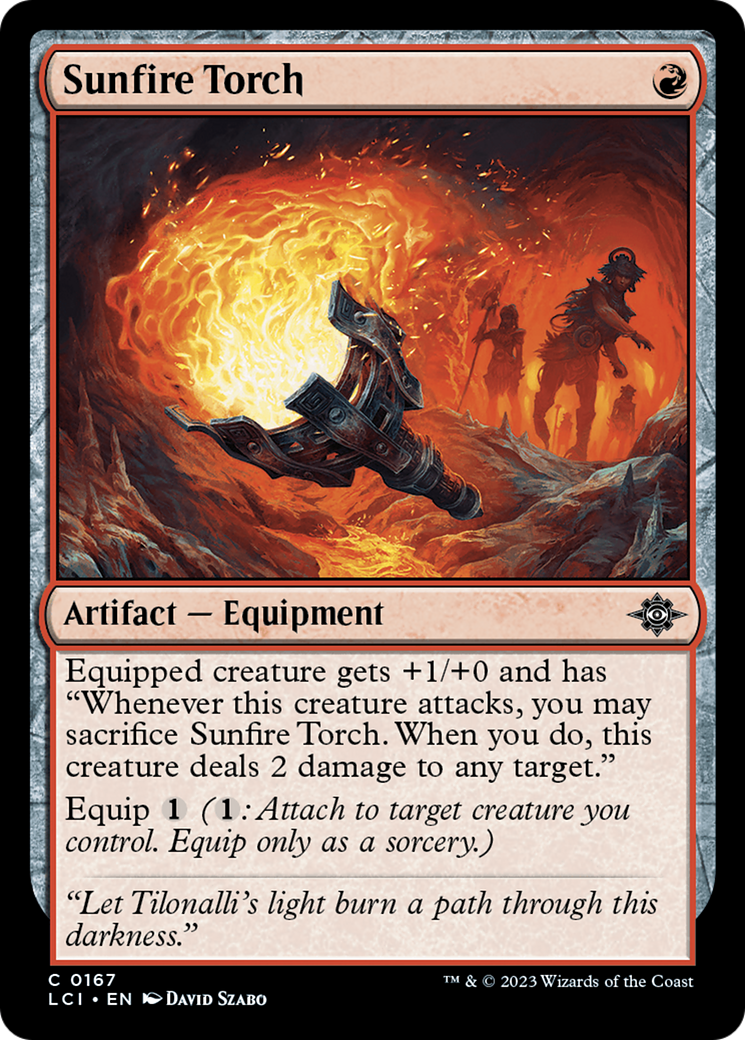 Sunfire Torch [The Lost Caverns of Ixalan] | Galaxy Games LLC