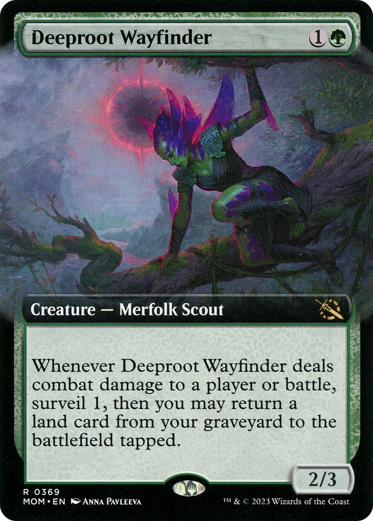 Deeproot Wayfinder (Extended Art) [March of the Machine] | Galaxy Games LLC