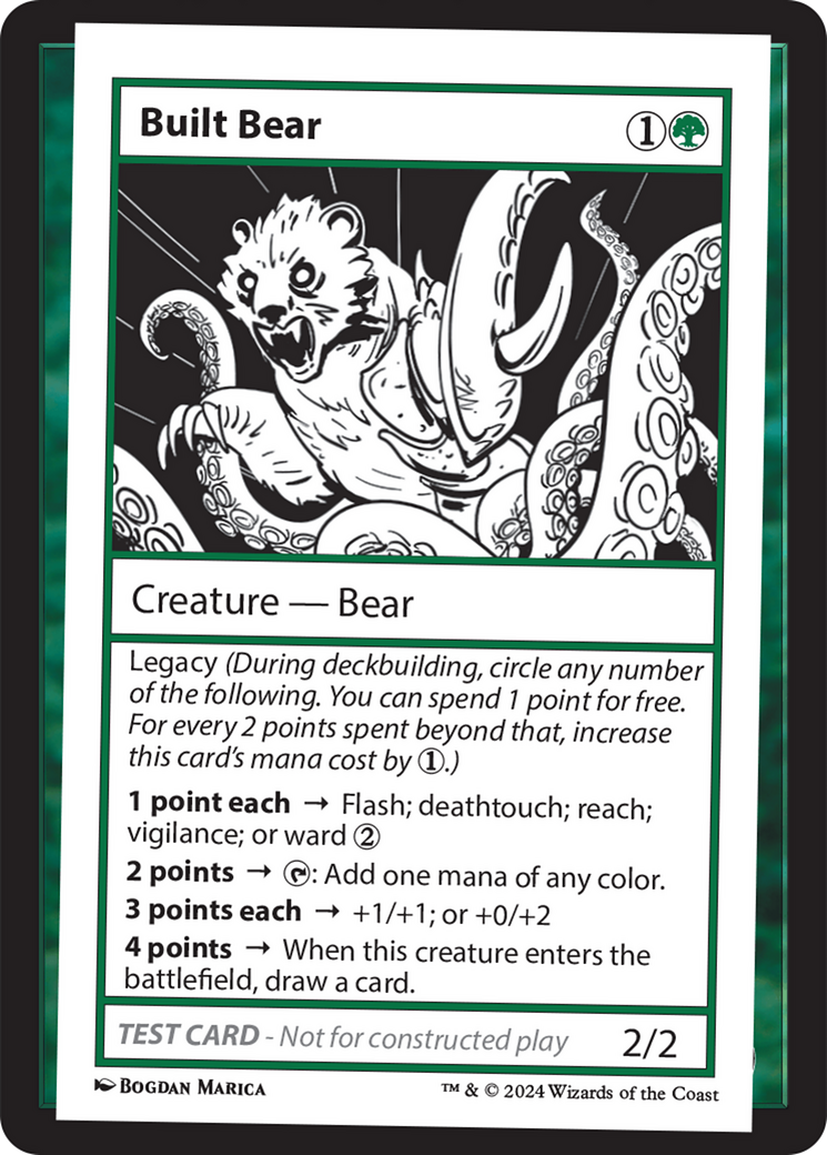 Built Bear [Mystery Booster 2 Playtest Cards] | Galaxy Games LLC