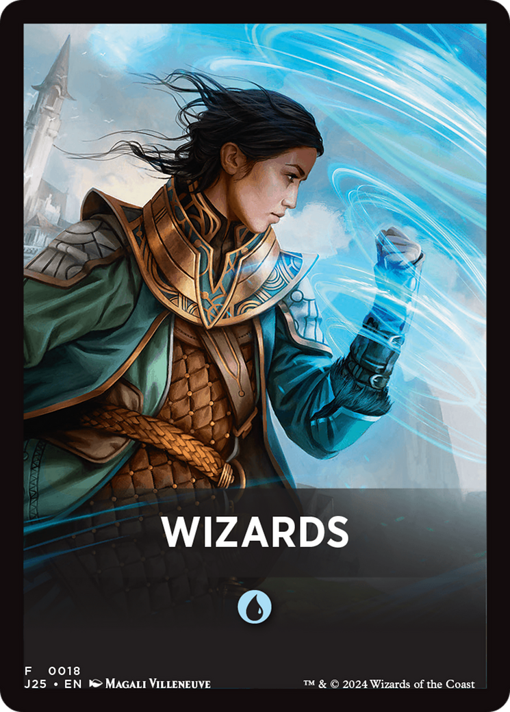 Wizards Theme Card [Foundations Jumpstart Front Cards] | Galaxy Games LLC