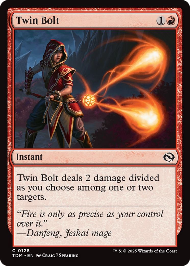 Twin Bolt [Tarkir: Dragonstorm] | Galaxy Games LLC