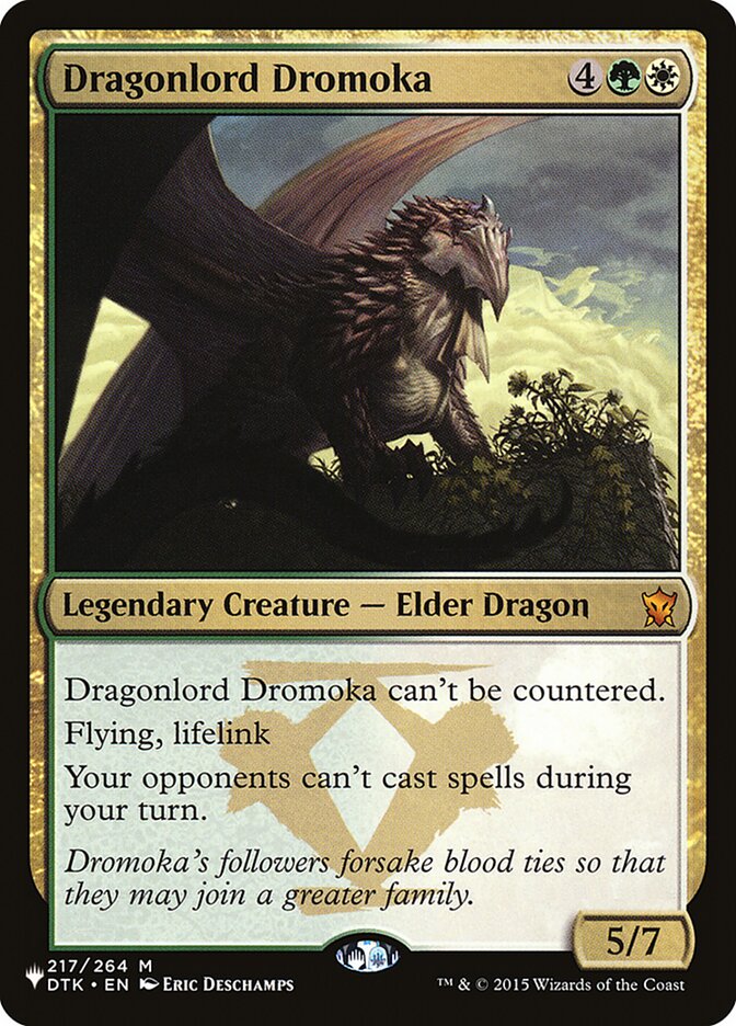 Dragonlord Dromoka [The List] | Galaxy Games LLC