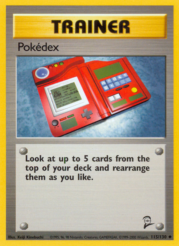 Pokedex (115/130) [Base Set 2] | Galaxy Games LLC
