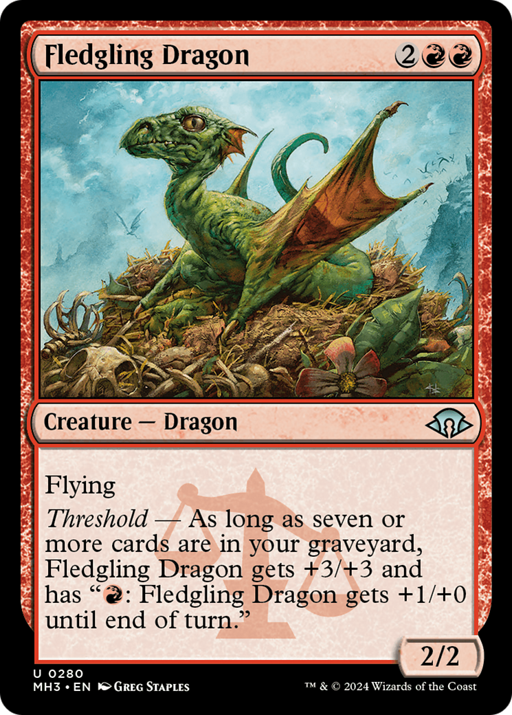 Fledgling Dragon [Modern Horizons 3] | Galaxy Games LLC