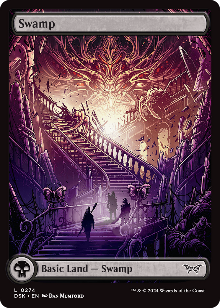 Swamp (274) - Full Art [Duskmourn: House of Horror] | Galaxy Games LLC