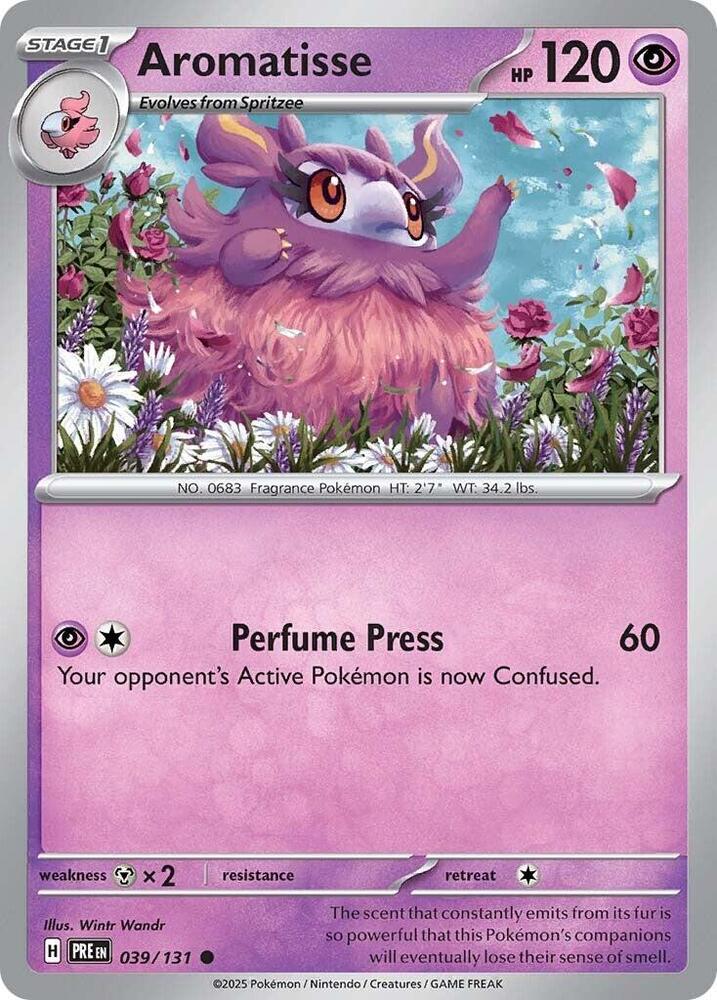 Aromatisse (039/131) [Scarlet & Violet: Prismatic Evolutions] | Galaxy Games LLC